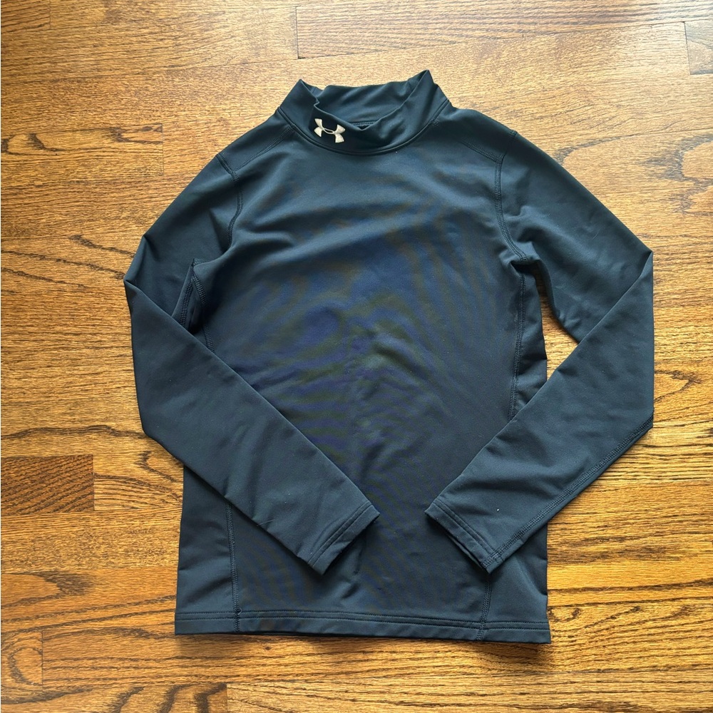 Boys' Under Armour ColdGear Mock Long Sleeve